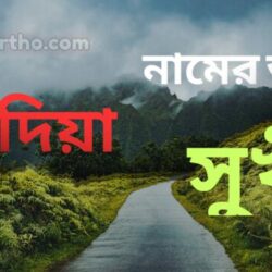 সাদিয়া নামের অর্থ কি? | Sadia Name Meaning in Bengali