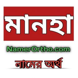 মানহা নামের অর্থ কি? Manha name meaning in bengali