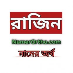 রাজিন নামের অর্থ কি? | Razin Name Meaning in Bengali