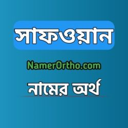 সাফওয়ান নামের অর্থ কি? Safwan Name Meaning in Bengali