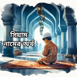 সিয়াম নামের অর্থ কি